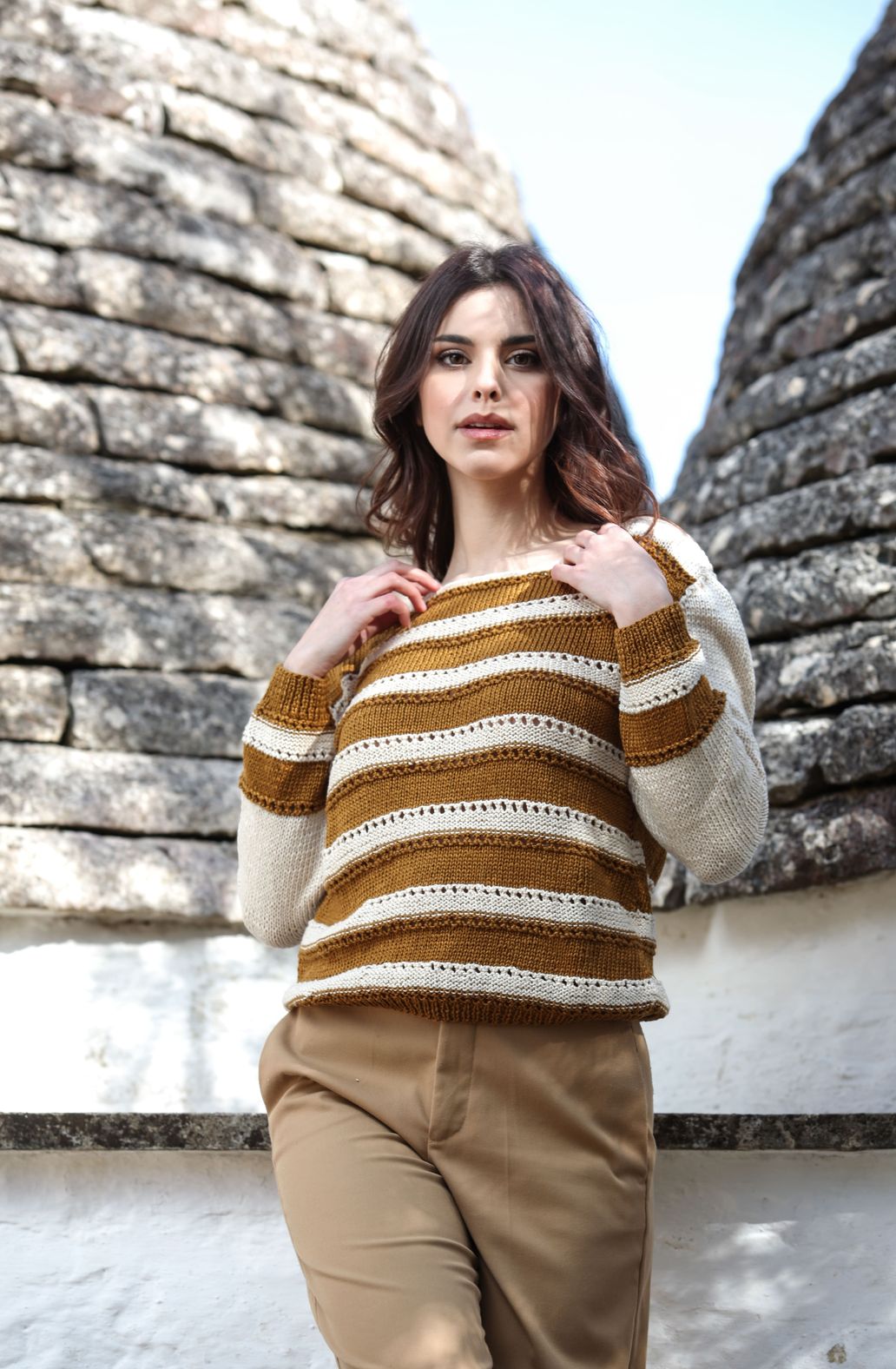 Maglia Rigature Pima Cotton
